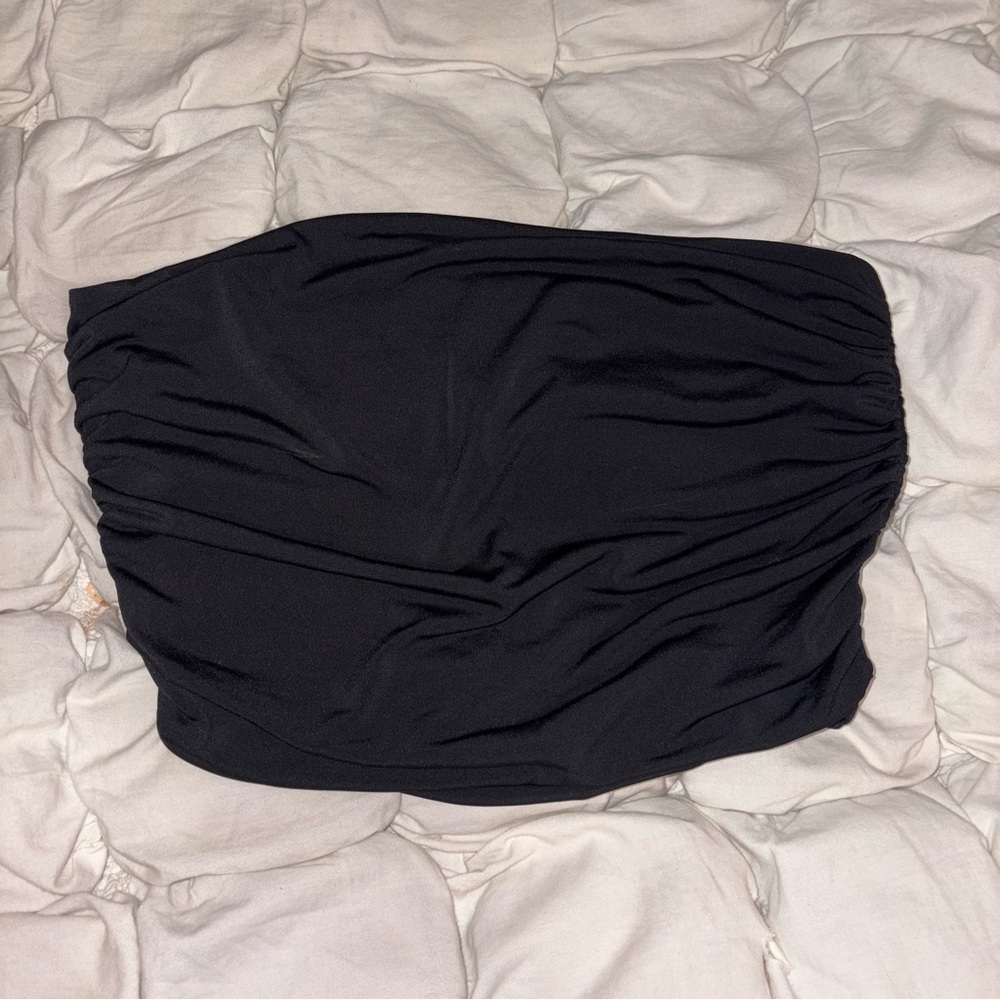 H&M Elegant Black Tube Top